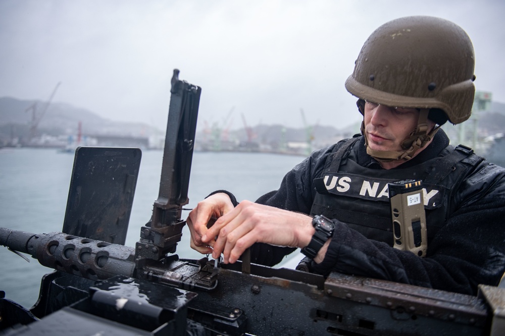 USS Green Bay (LPD 20) Conducts Sea and Anchor Operations