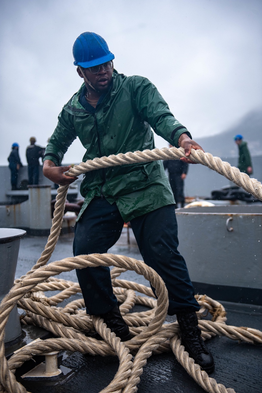 USS Green Bay (LPD 20) Conducts Sea and Anchor Operations