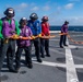 USS Green Bay (LPD 20) Conducts Flight Deck Crash Training