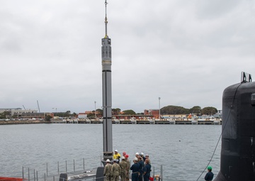 USS Mississippi Conducts Weapons Handling Exercise with Royal Australian Navy