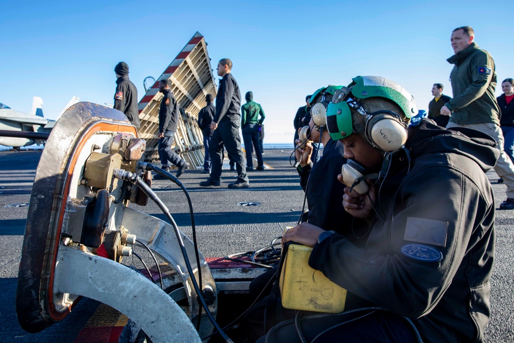 Daily Operations Aboard USS George H.W. Bush (CVN 77)