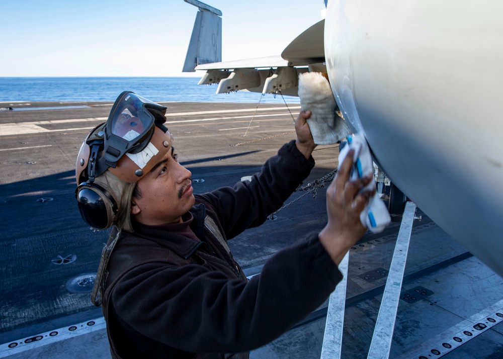 Daily Operations Aboard USS George H.W. Bush (CVN 77)