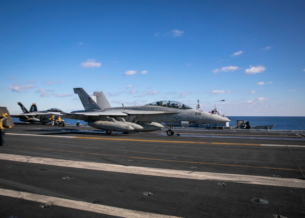 Daily Operations Aboard USS George H.W. Bush (CVN 77)