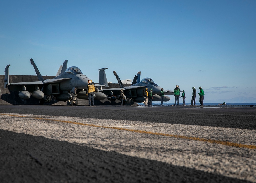 Daily Operations Aboard USS George H.W. Bush (CVN 77)