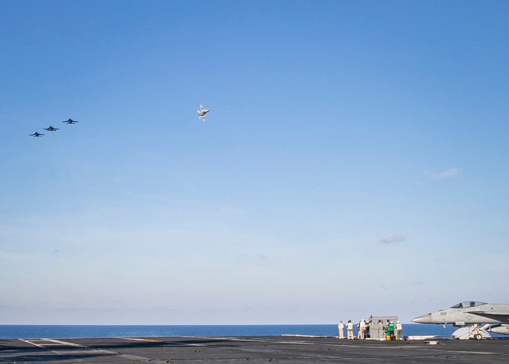 Daily Operations Aboard USS George H.W. Bush (CVN 77)