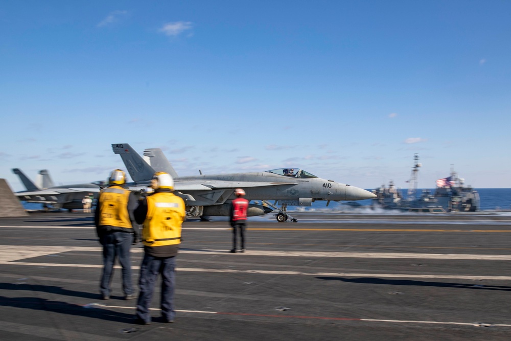 Daily Operations Aboard USS George H.W. Bush (CVN 77)