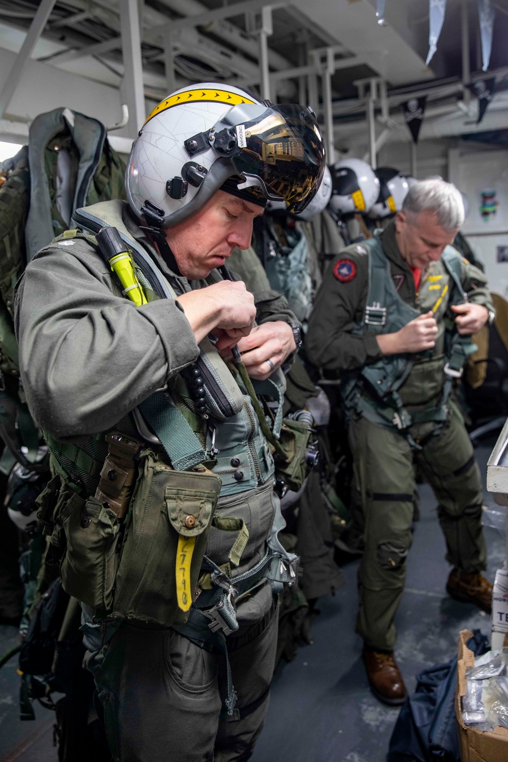 VFA 103 Change of Command Ceremony Held Aboard USS George H.W. Bush (CVN 77)