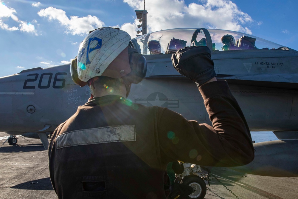 Daily Operations Aboard USS George H.W. Bush (CVN 77)