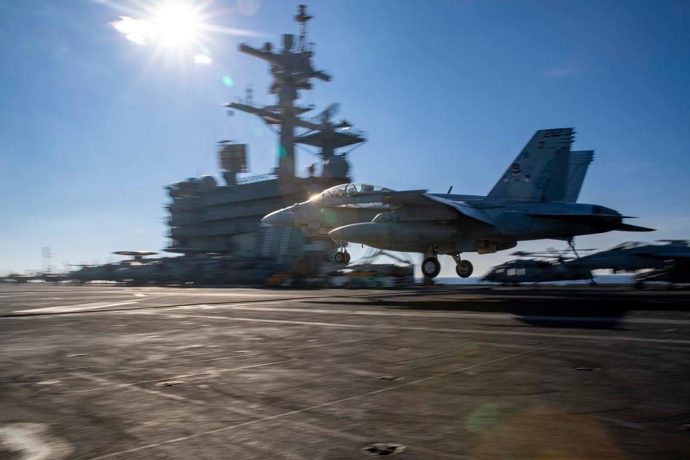 Daily Operations Aboard USS George H.W. Bush (CVN 77)