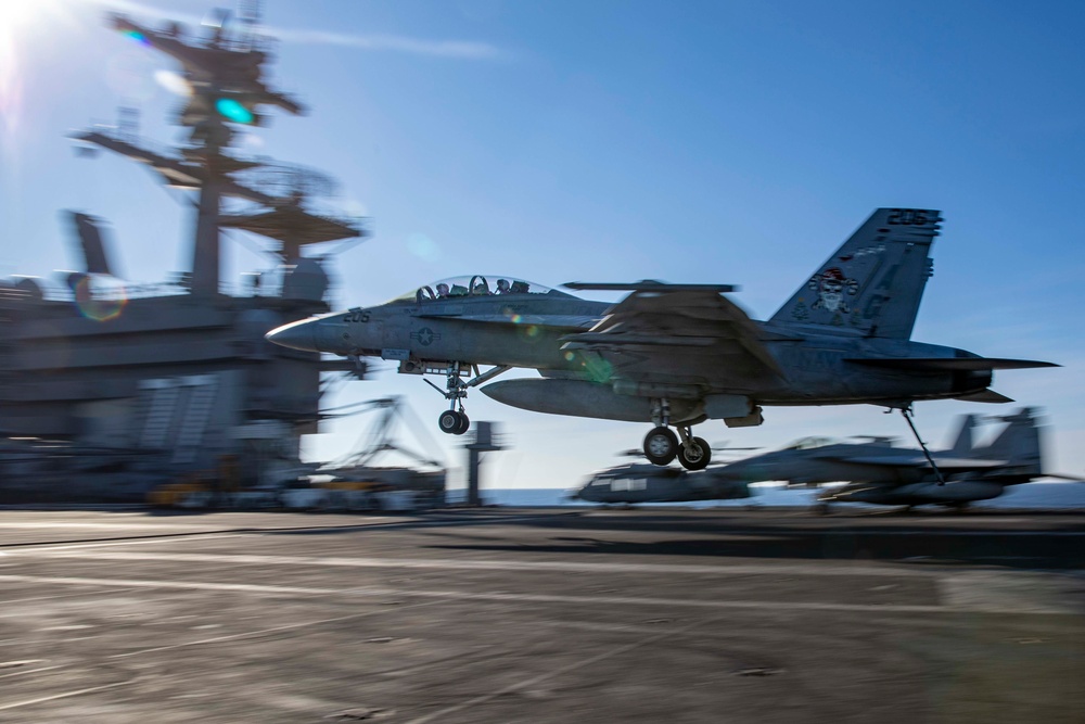 Daily Operations Aboard USS George H.W. Bush (CVN 77)