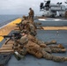 13th MEU Marines conduct machine gun deck shoot