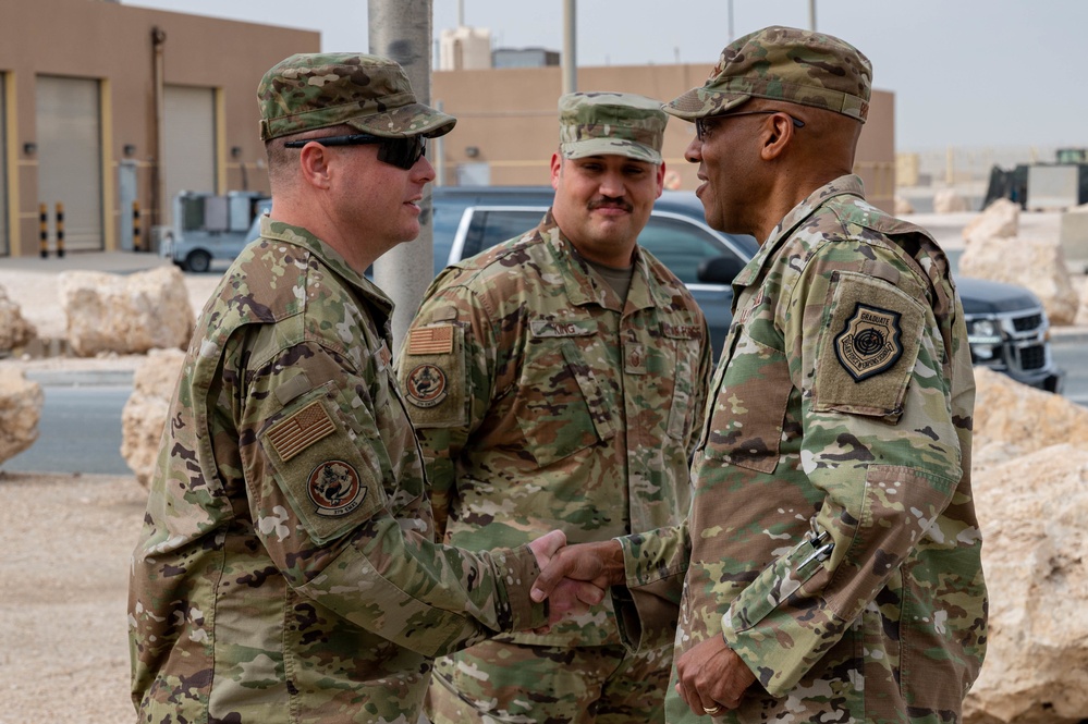 CSAF, CMSAF visit AUAB