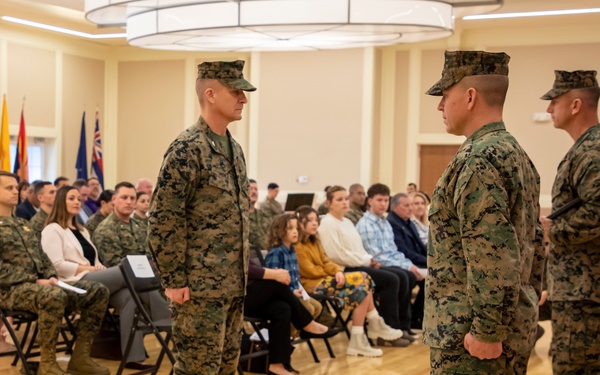 24th MEU Relief and Appointment Ceremony