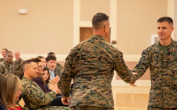 24th MEU Relief and Appointment Ceremony
