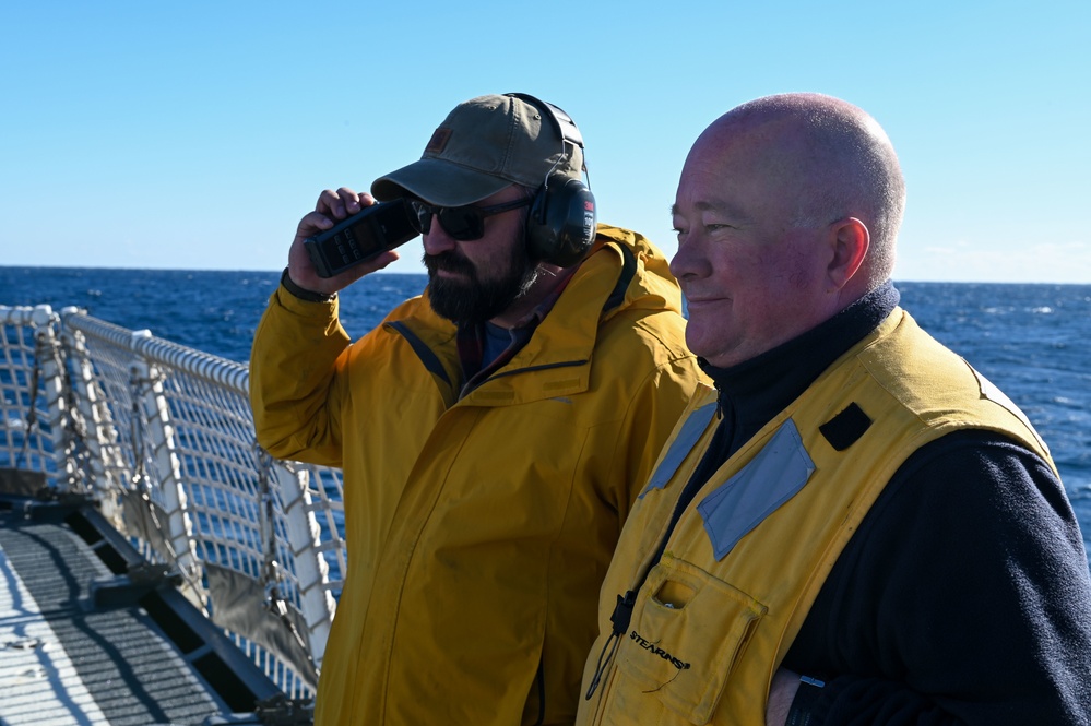 Unmanned aerial system flight operations aboard USCGC Stone