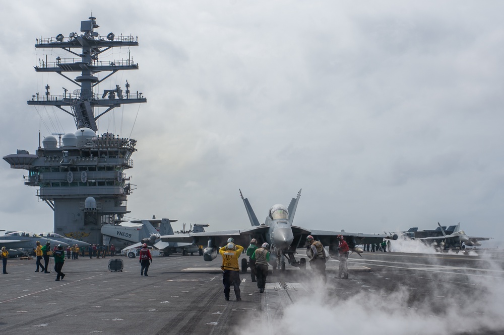 Nimitz Conducts Flight Operations