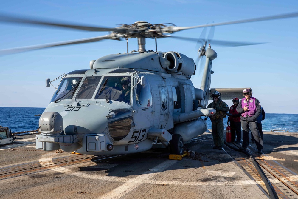 USS Nitze (DDG 94) Daily Operations