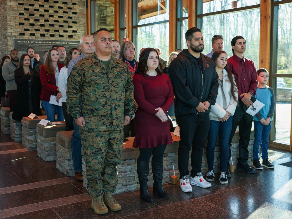 Master Gunnery Sgt. Barry Blanset Jr. Retirement Ceremony