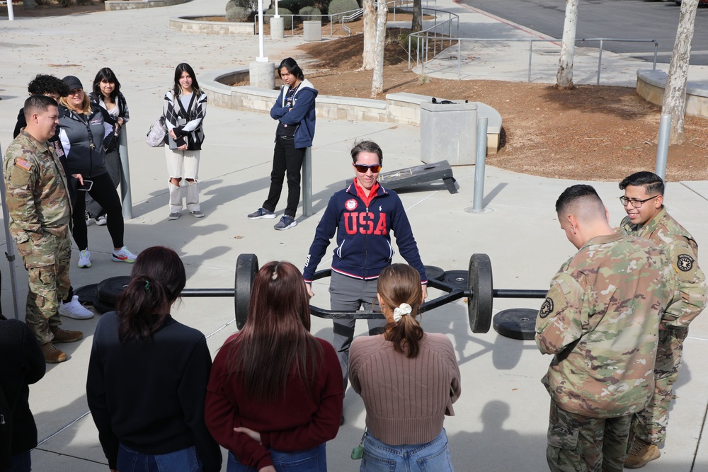 U.S. Army Marksmanship Unit visits Patriot High School