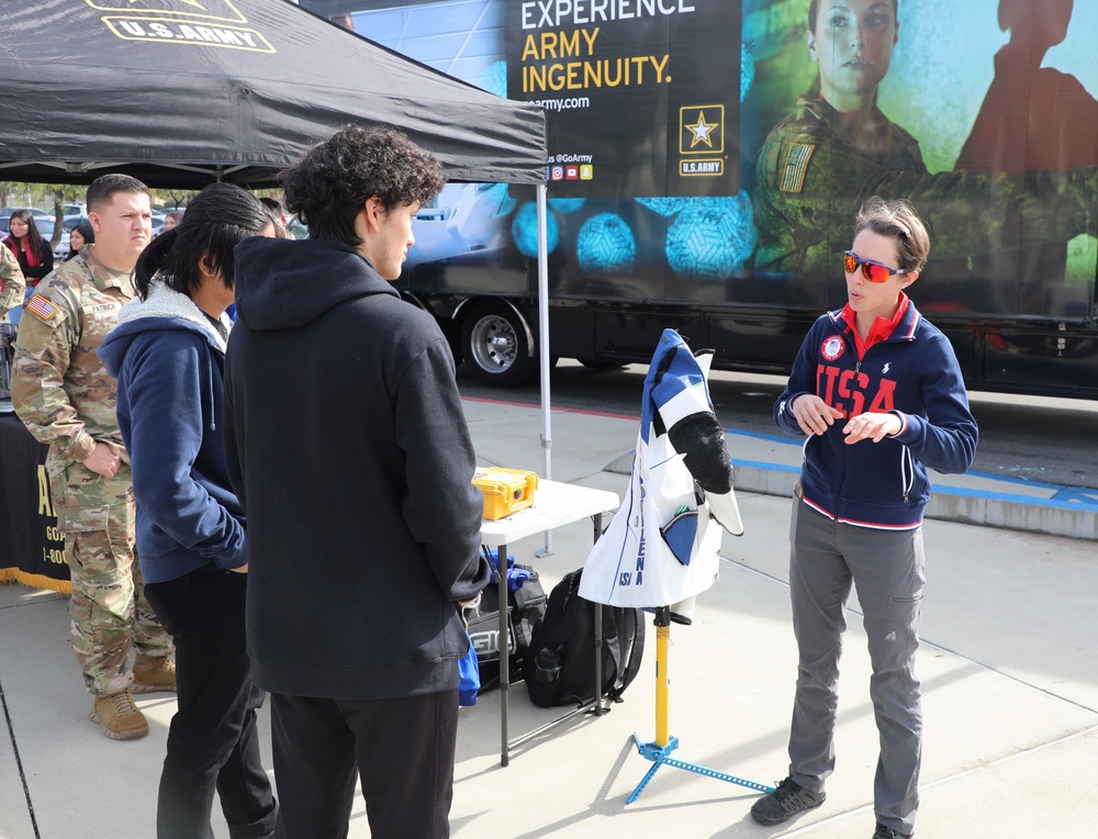 U.S. Army Marksmanship Unit visits Patriot High School