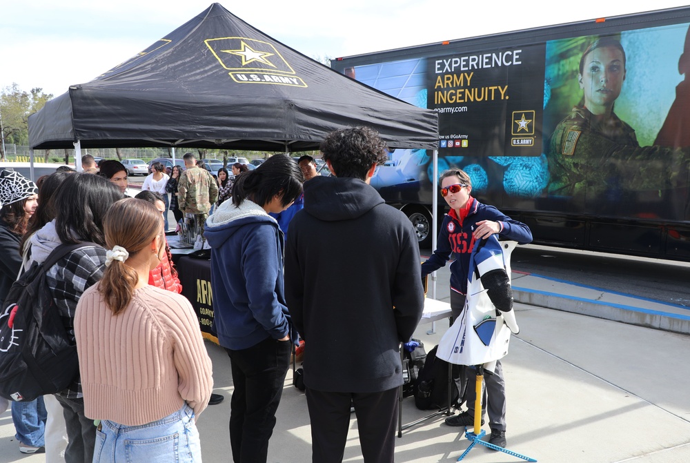 U.S. Army Marksmanship Unit visits Patriot High School