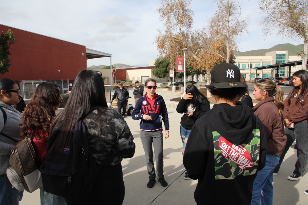 U.S. Army Marksmanship Unit visits Patriot High School