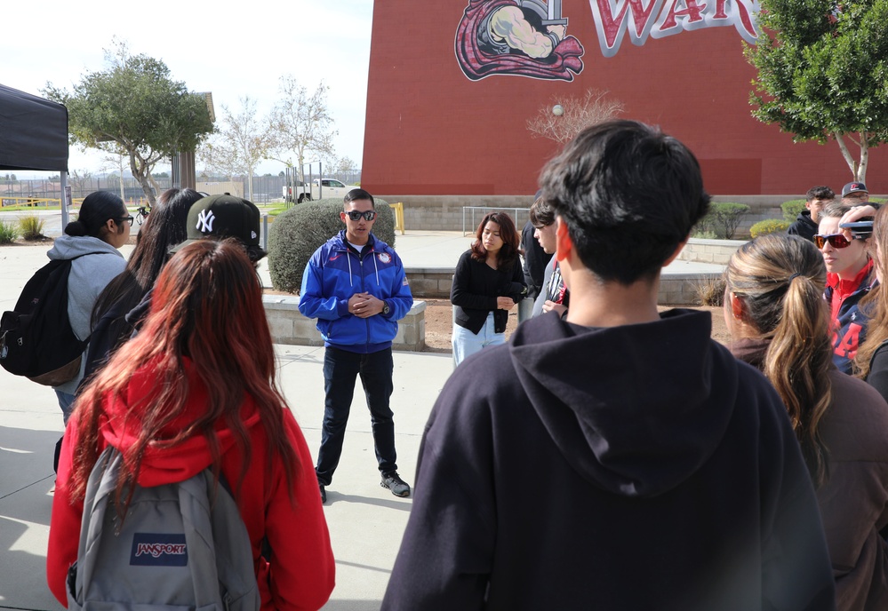 U.S. Army Marksmanship Unit visits Patriot High School