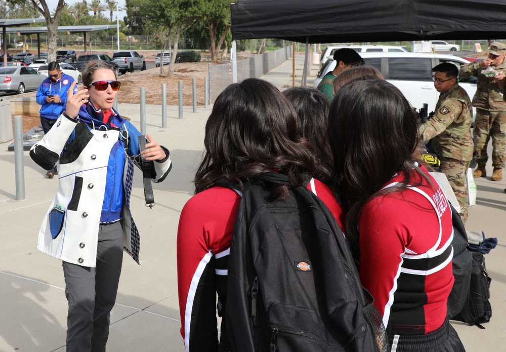 U.S. Army Marksmanship Unit visits Patriot High School