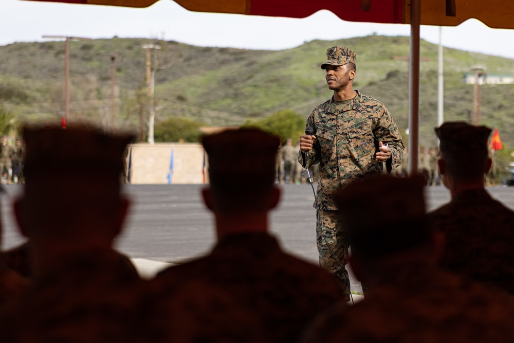 2nd Bn., 5th Marines holds relief, appointment ceremony
