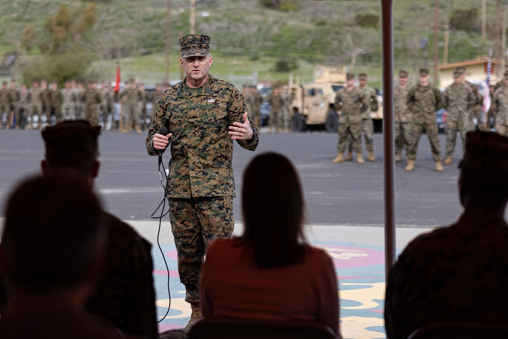 2nd Bn., 5th Marines holds relief, appointment ceremony