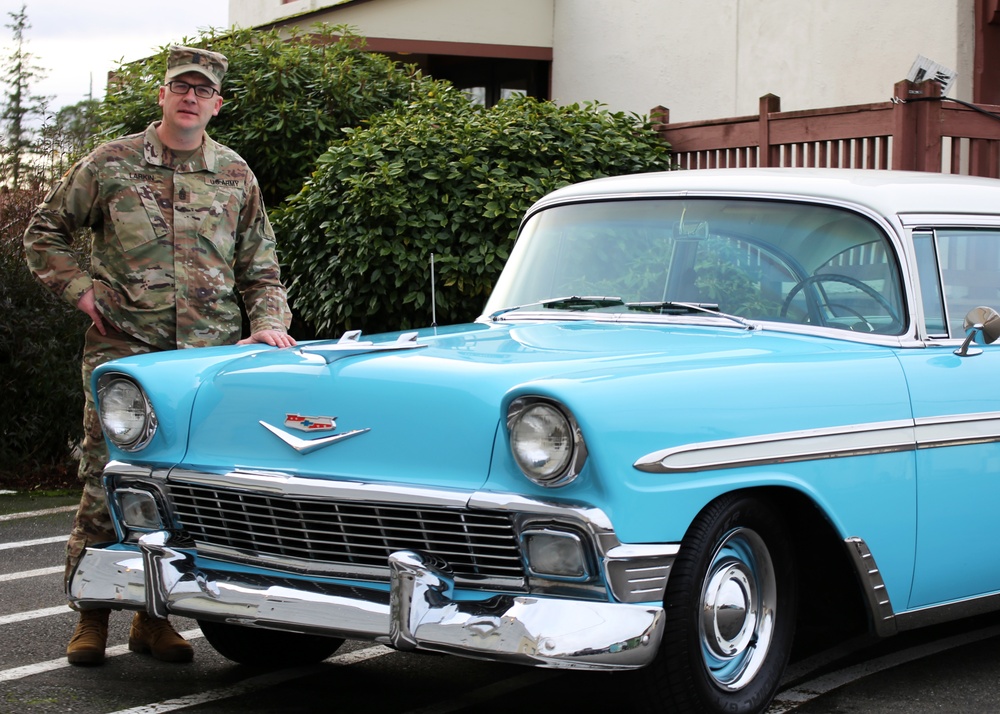 Keeping it in the family: WA Guard CSM shares love of family and classic cars