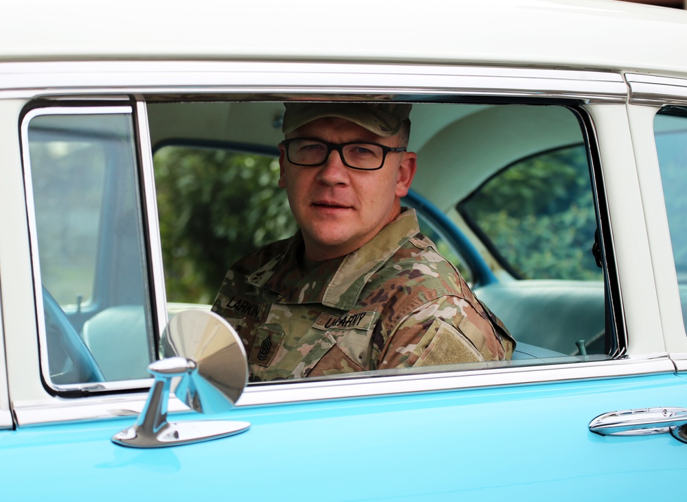 Keeping it in the family: WA Guard CSM shares love of family and classic cars