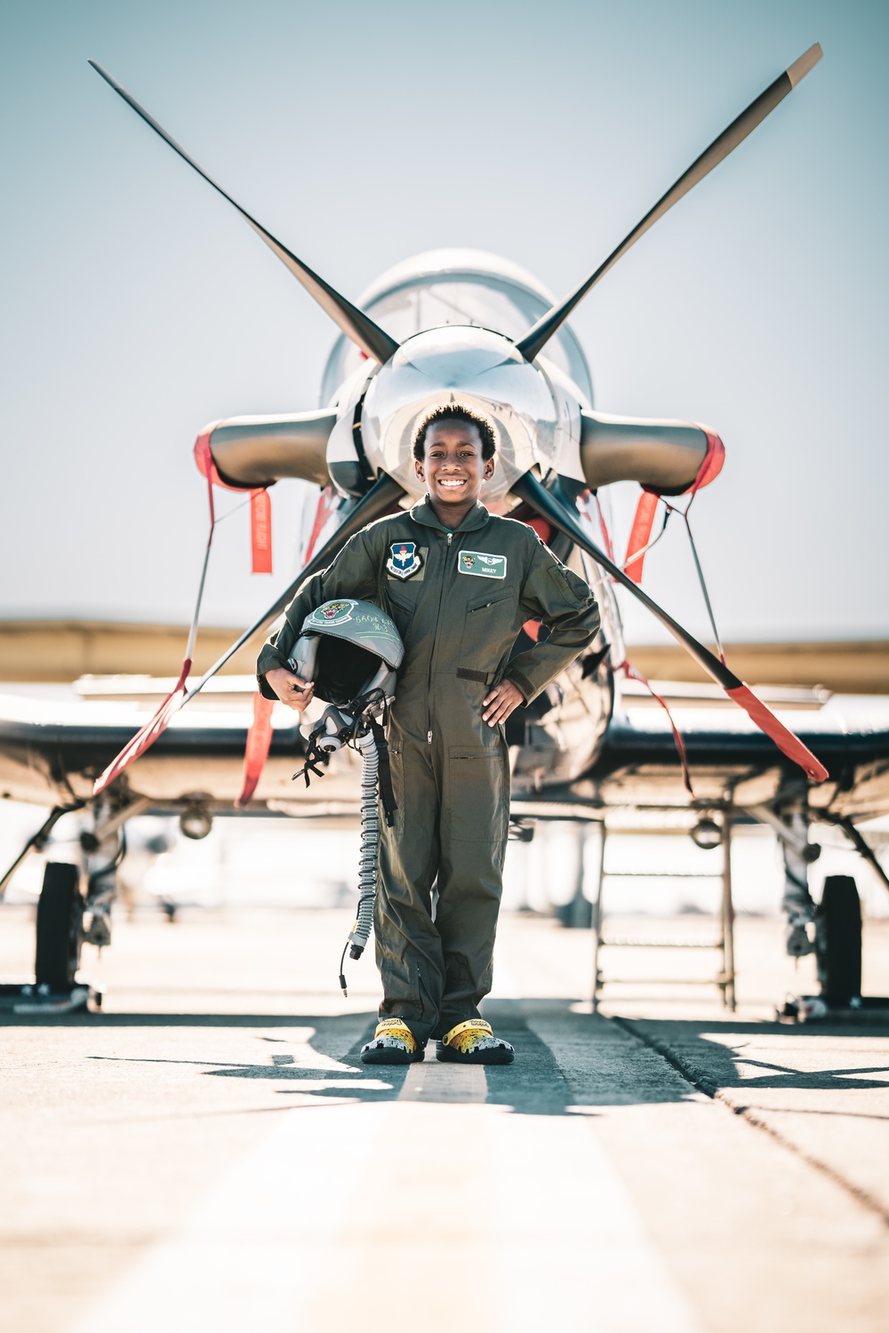 560th Flying Training Squadron Pilot for a day