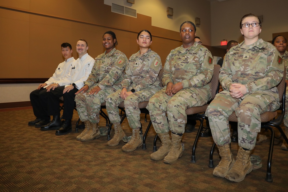 1st Infantry Division Hosts an Awards Ceremony for Culinary Specialists Across Fort Riley