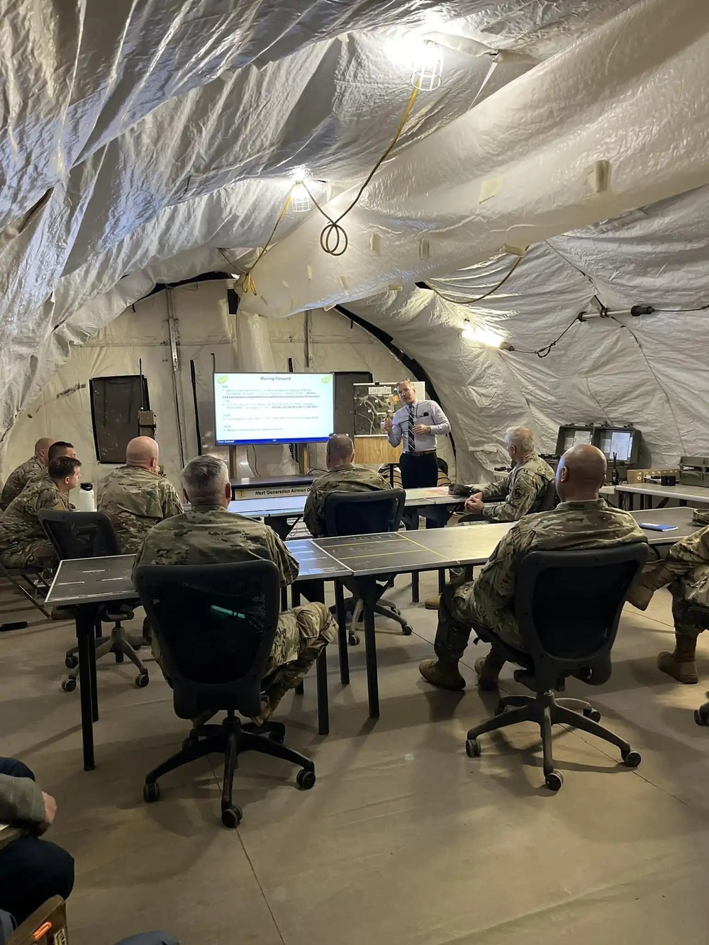 USAICoE CG visits Silent Sentinels Battalion at Goodfellow AFB