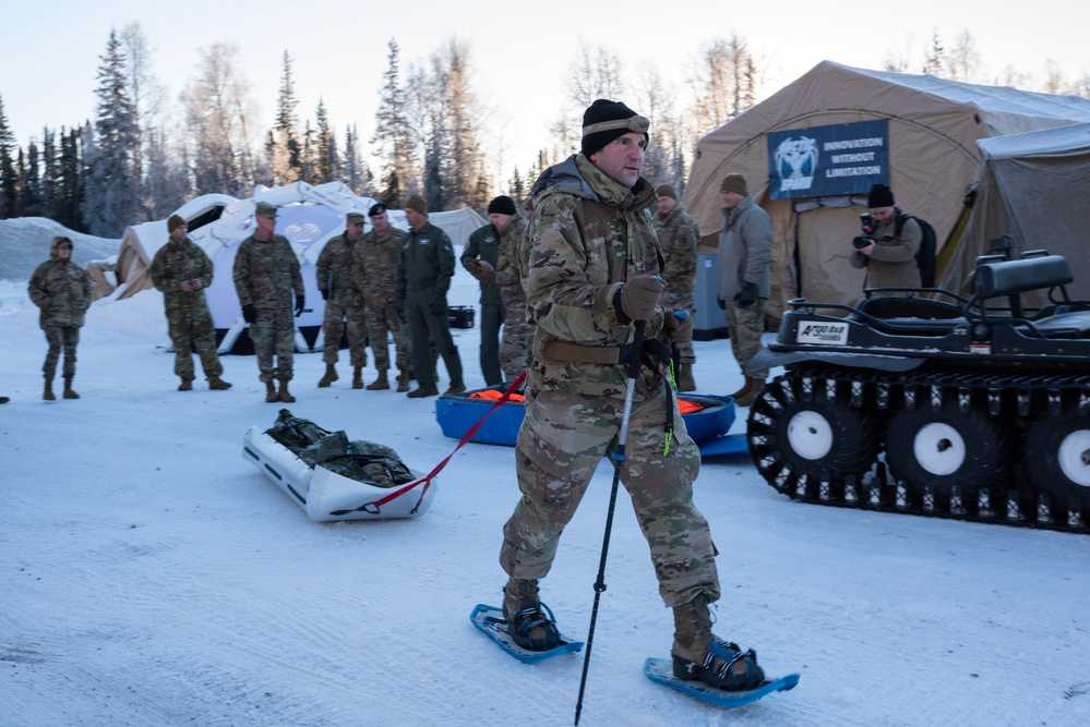 PACAF command team visits JBER