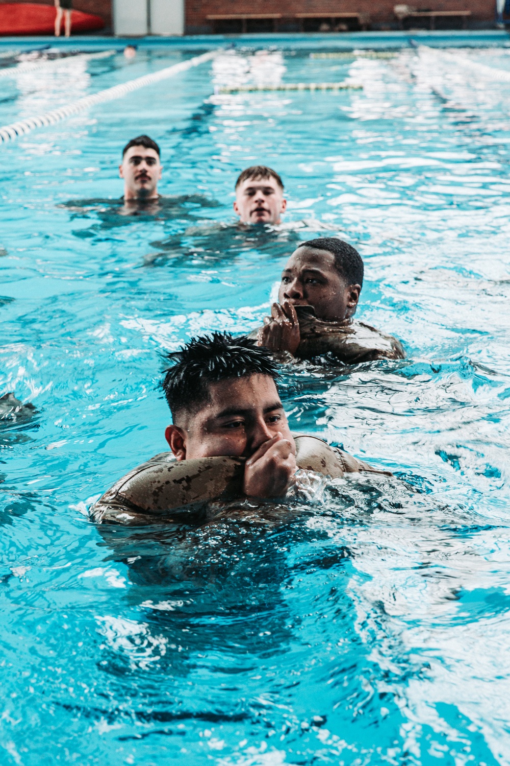 Littoral Engineer Reconnaissance Team swim qualifications