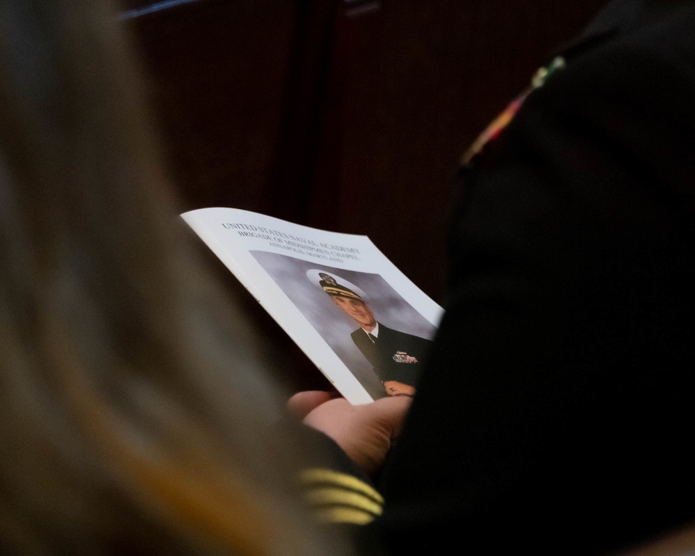 The U.S. Naval Academy Honored the life of Cmdr. David Wallace