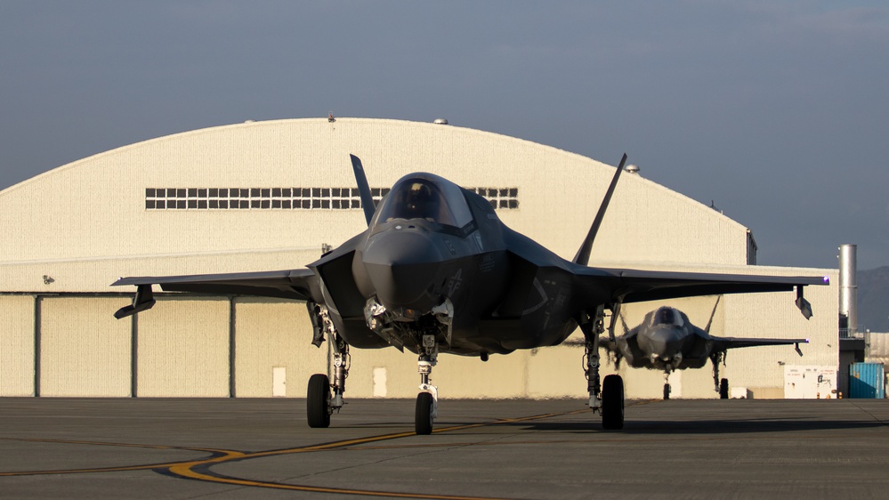 VMFA-242 departs MCAS Iwakuni in support of the 31st MEU