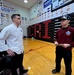 CS1 Zach Hassilev volunteering at Juneau-Douglas High School
