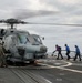 USS Rafael Peralta (DDG 115) Conducts Flight Operations in the Philippine Sea