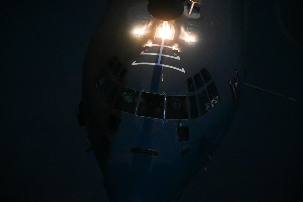 91st EARS crew refuels AC-130