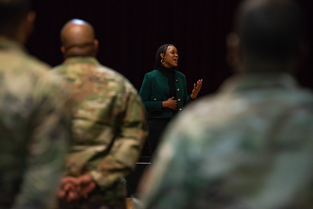 Ramstein honors MLK during open mic celebration