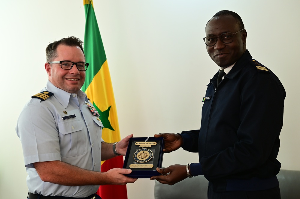 USCGC Spencer (WMEC 905) arrives in Dakar, Senegal