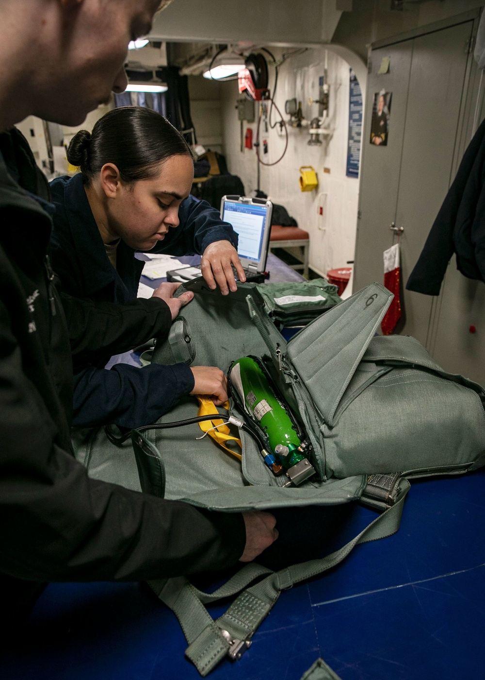 Daily Operations Aboard USS George H.W. Bush (CVN 77)