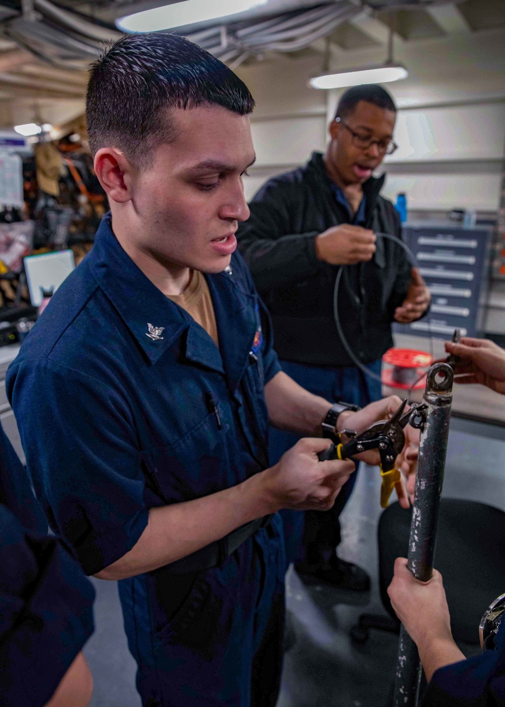 Daily Operations Aboard USS George H.W. Bush (CVN 77)