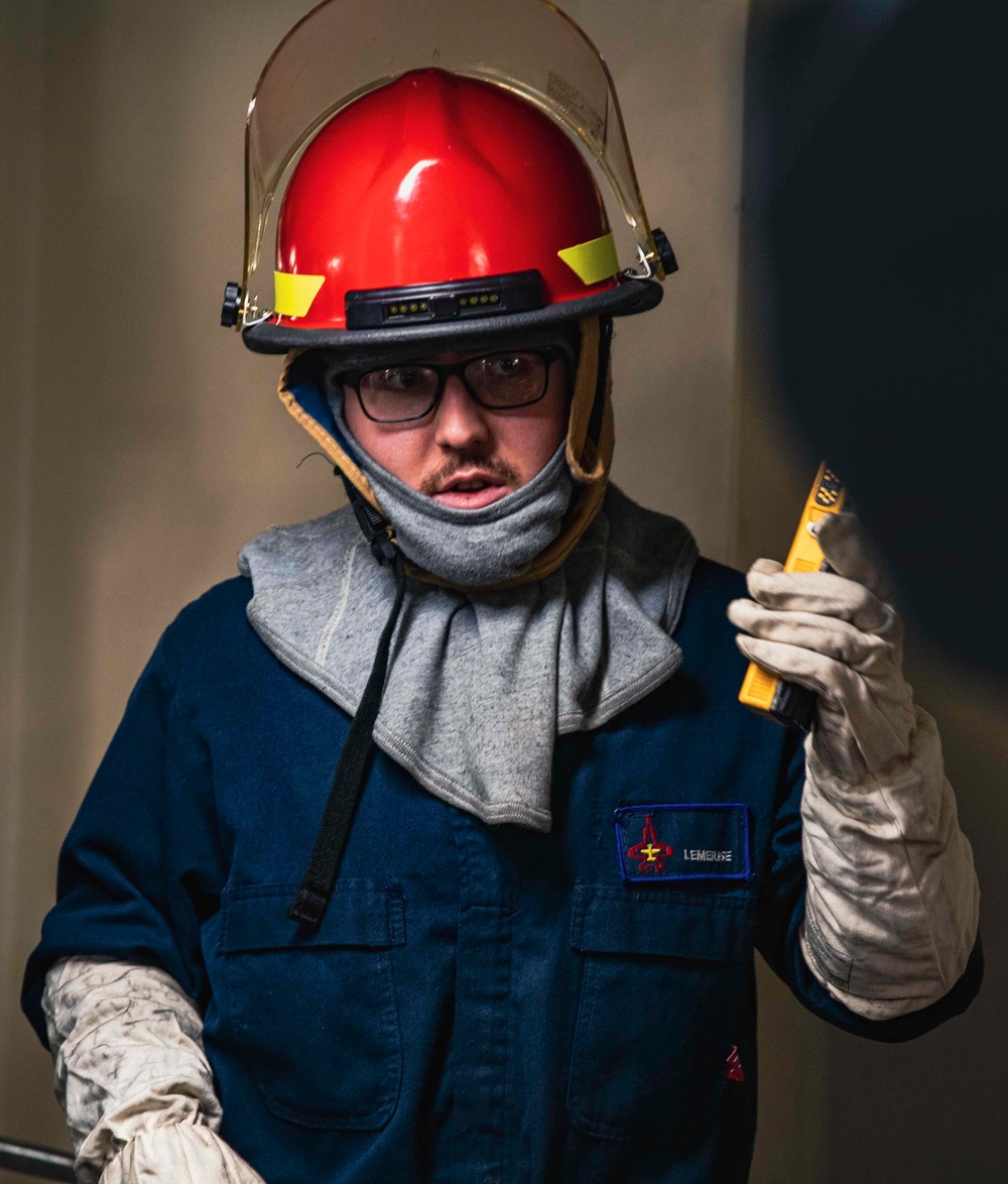 Daily Operations Aboard USS George H.W. Bush (CVN 77)