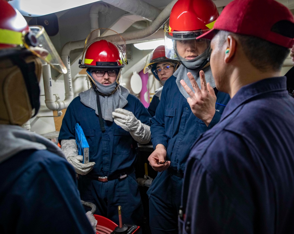 Daily Operations Aboard USS George H.W. Bush (CVN 77)