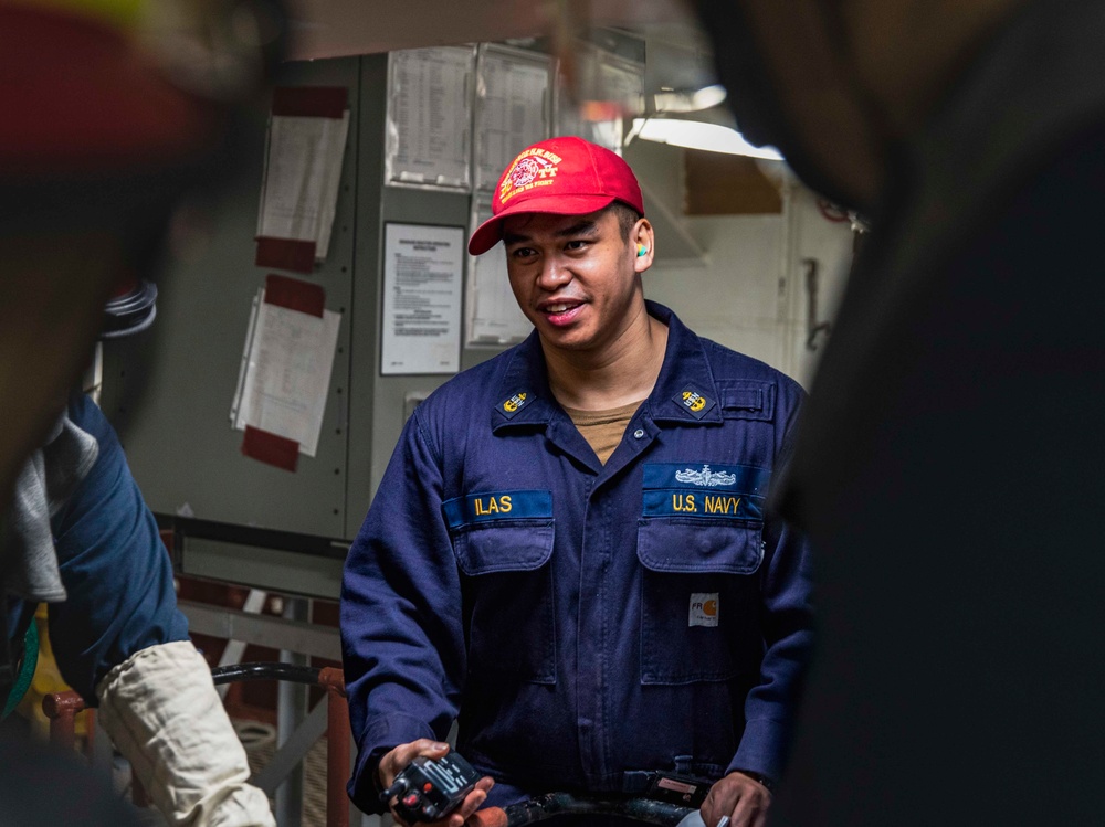 Daily Operations Aboard USS George H.W. Bush (CVN 77)