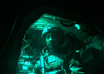386th Expeditionary Security Forces Squadron Night Patrol